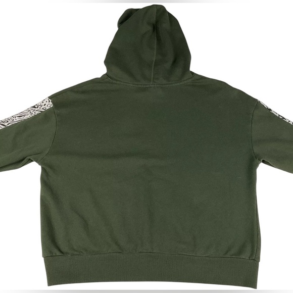 NWOT JUICY COUTURE Sport Green Wildcat Fleece Hoodie Womens Sweatshirt Small - Picture 4 of 11